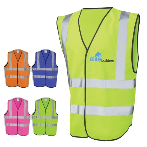 Hi Vis Safety Vest - Adults (Yellow/Orange)